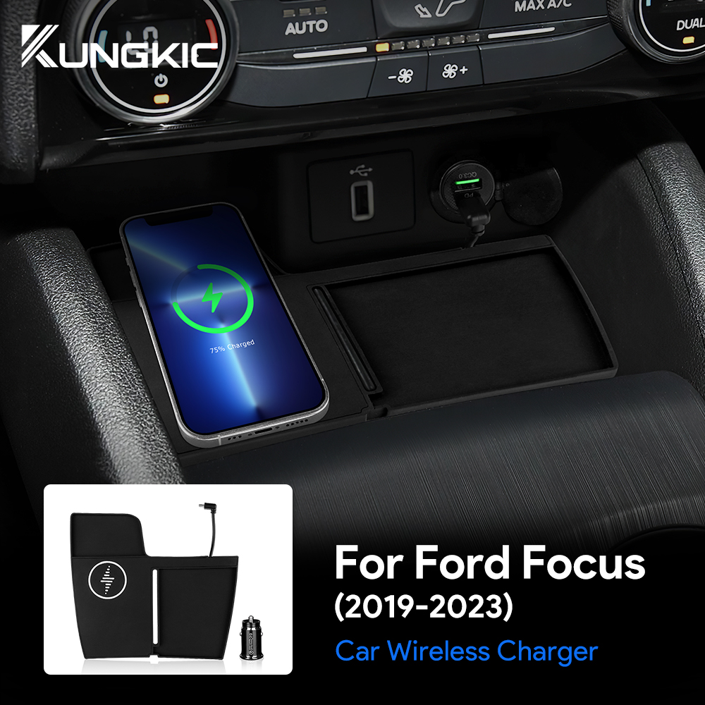 Phone Accessories Android - Car Wireless Fast Charging Holder For
