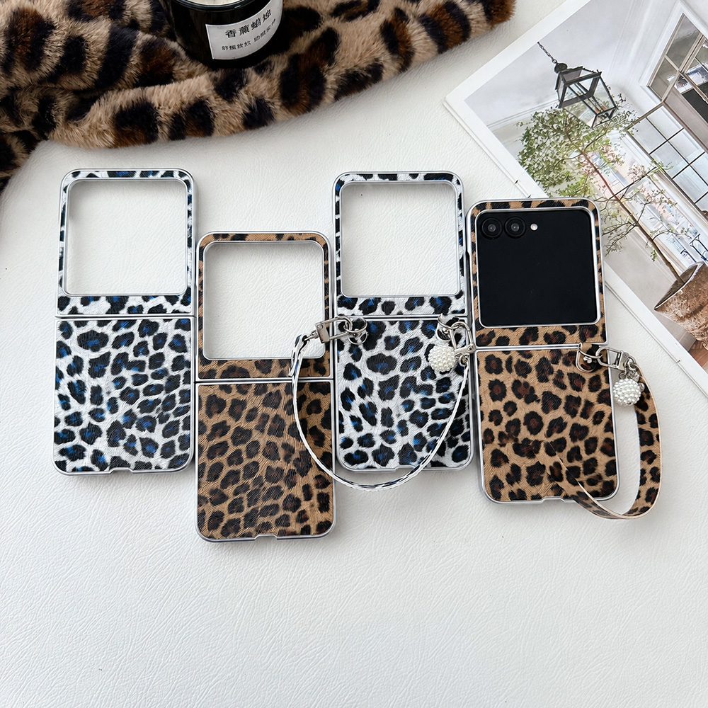 Leopard Print Folding Flip Pho - Phone Accessories For Men ulasan dan harga