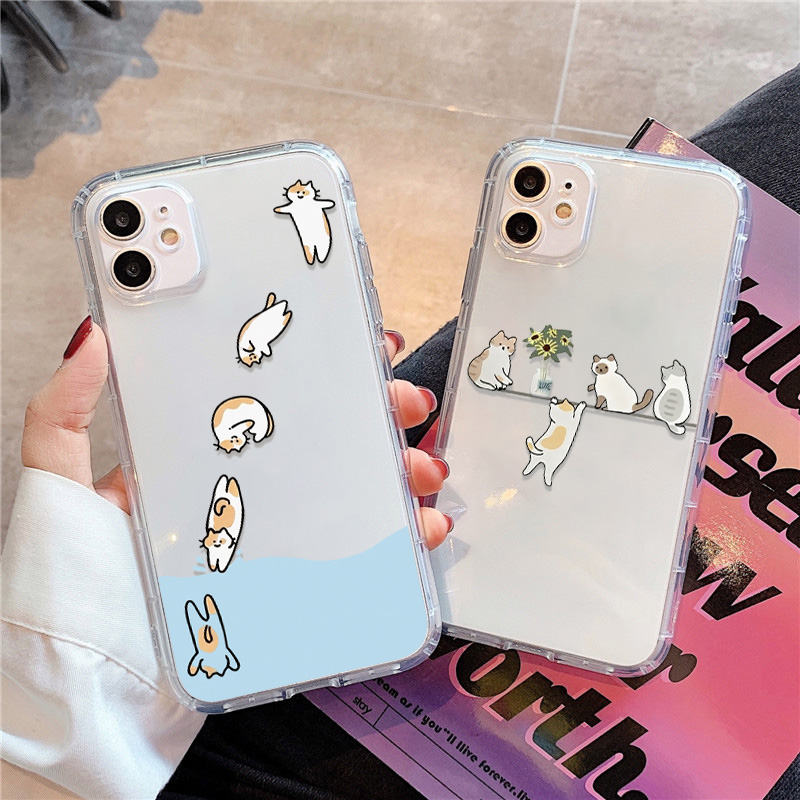Lovely Fishes Clear Phone Case - Phone Case Clear ulasan dan harga