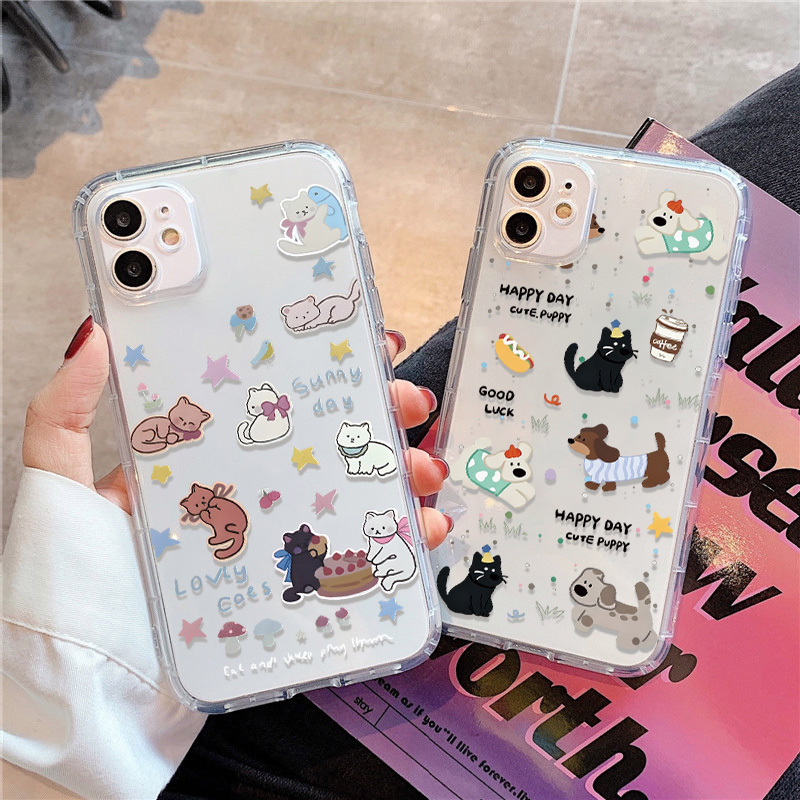 Lovely Fishes Clear Phone Case - Phone Case Clear ulasan dan harga