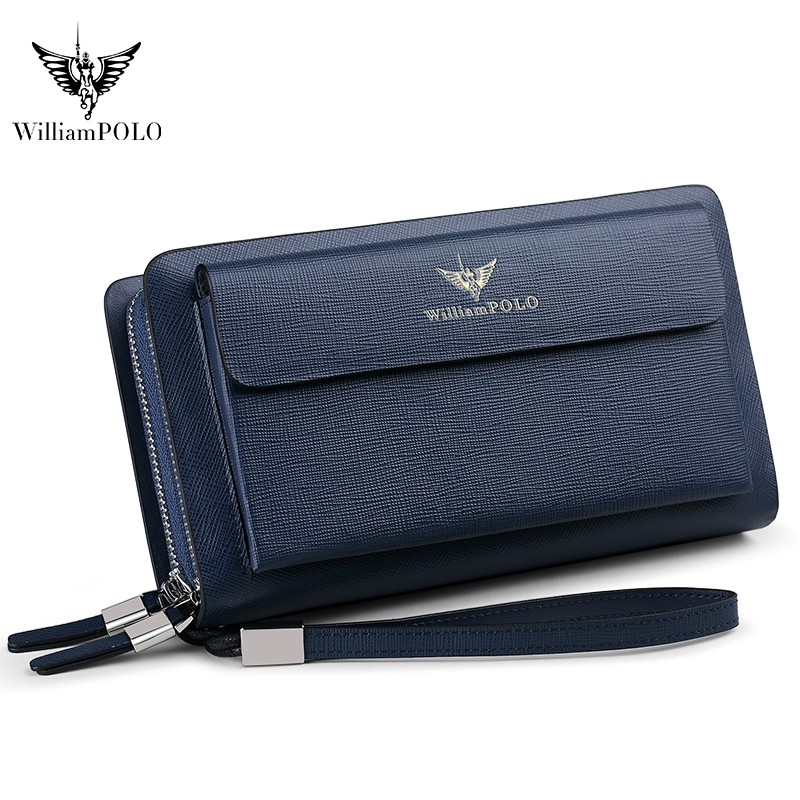 WILLIAMPOLO Luxury Men's Leath - Phone Accessories For Men ulasan dan harga