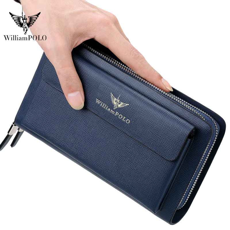 WILLIAMPOLO Luxury Men's Leath - Phone Accessories For Men ulasan dan harga
