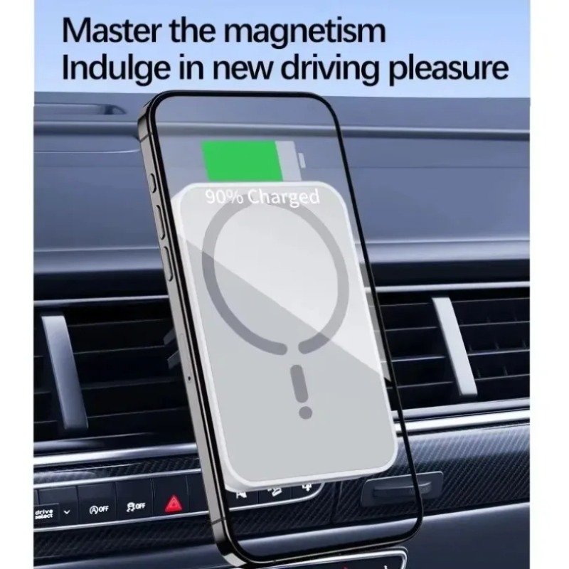 Magnetic Car Wireless Charger  - Phone Accessories For Boys ulasan dan harga