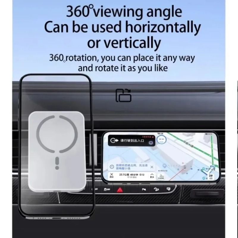 Magnetic Car Wireless Charger  - Phone Accessories For Boys ulasan dan harga