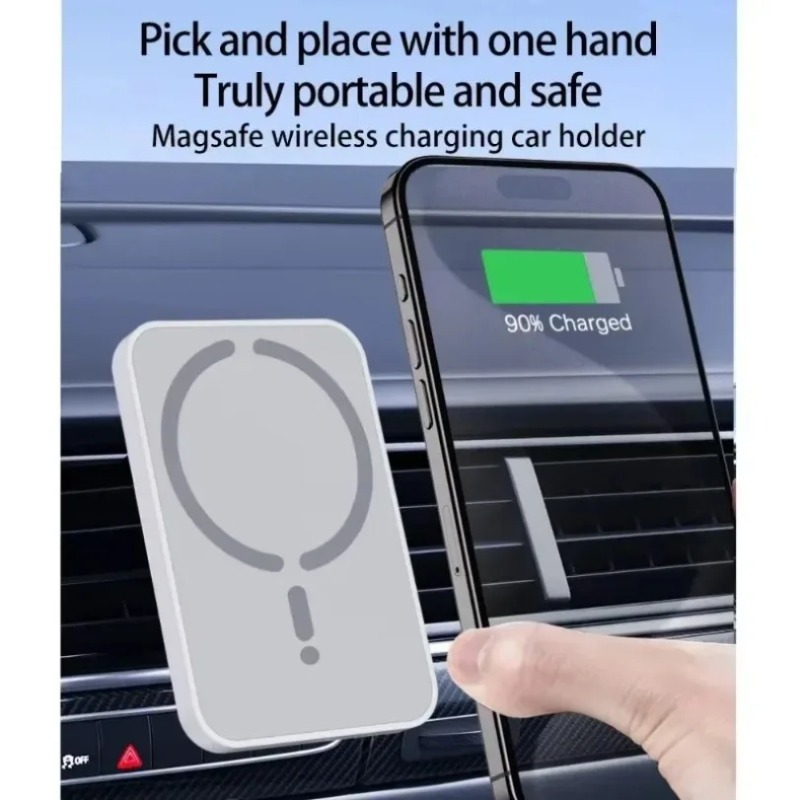 Magnetic Car Wireless Charger  - Phone Accessories For Boys ulasan dan harga