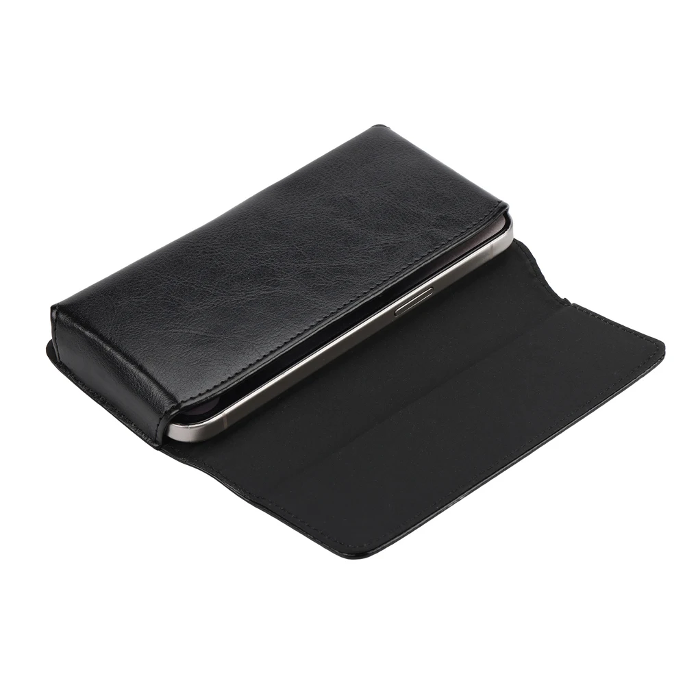 Universal Leather Belt Clip Ba - Phone Accessories Pouch ulasan dan harga