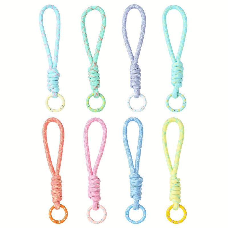 2~5pcs Colorful Braided Keycha - Phone Accessories For Men ulasan dan harga