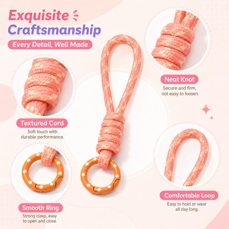 2~5pcs Colorful Braided Keycha - Phone Accessories For Men ulasan dan harga