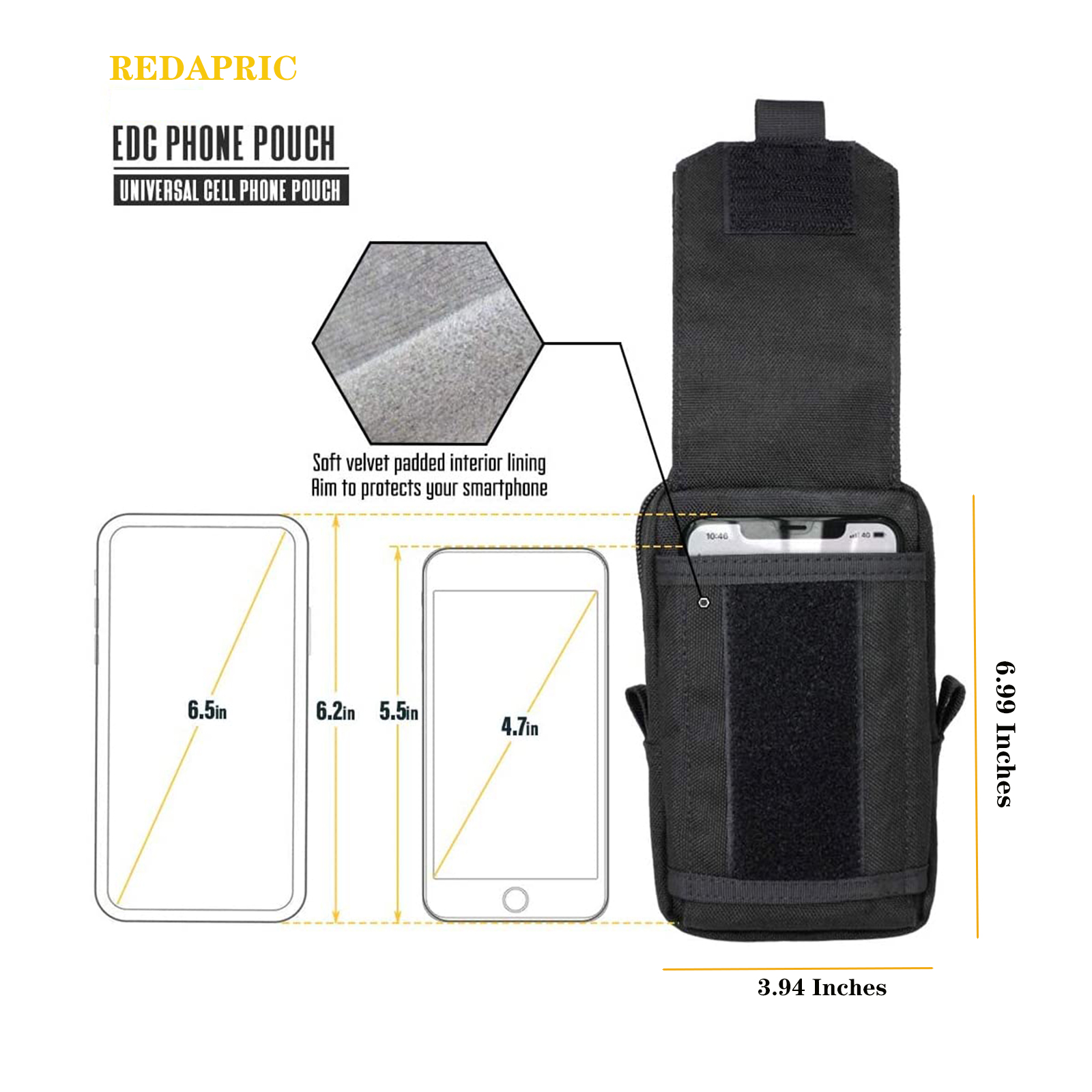 Tactical Molle Pouch Waist Bag - Phone Accessories For Men ulasan dan harga