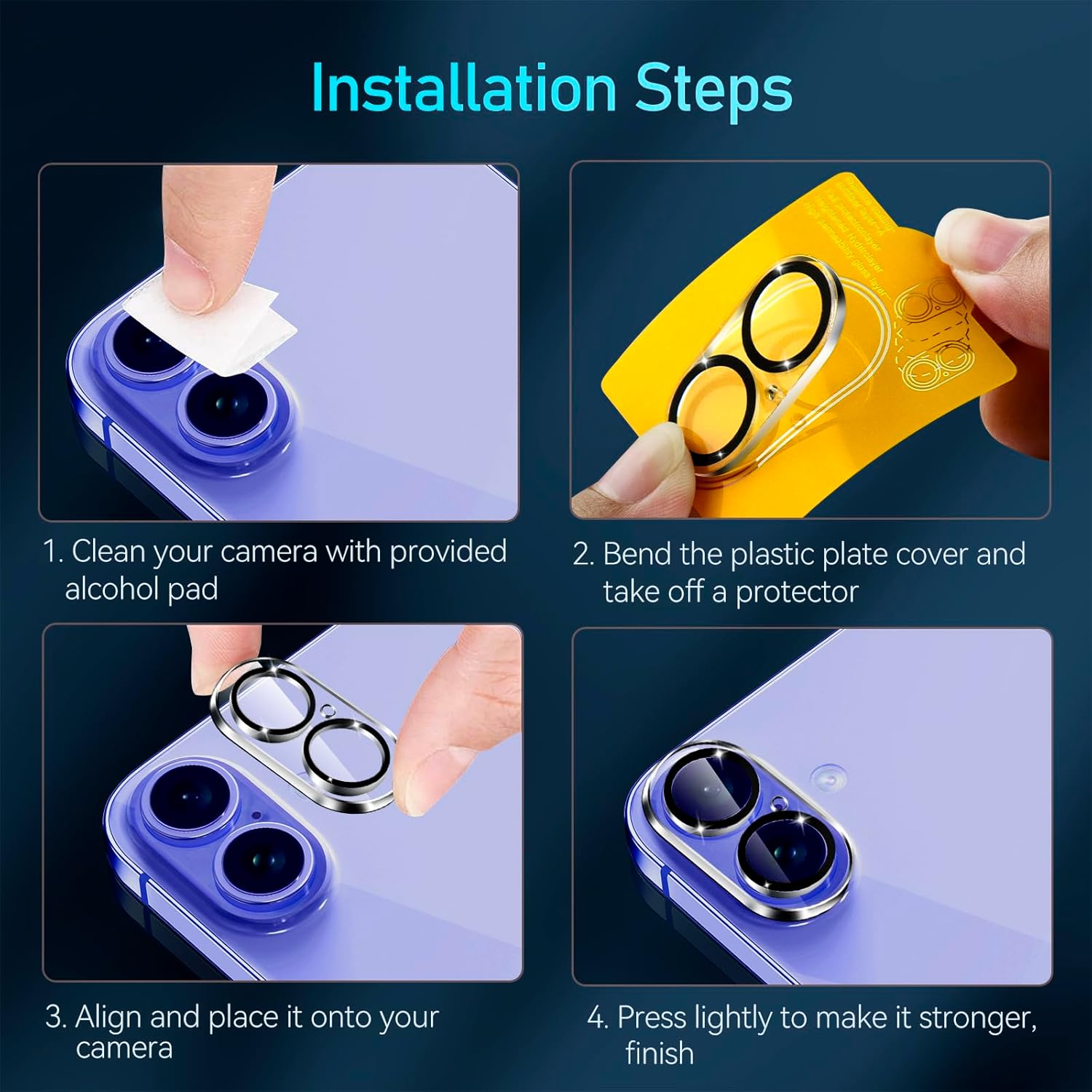 3PCS Tempered Glass Camera Pro - Phone Accessories For Photography ulasan dan harga