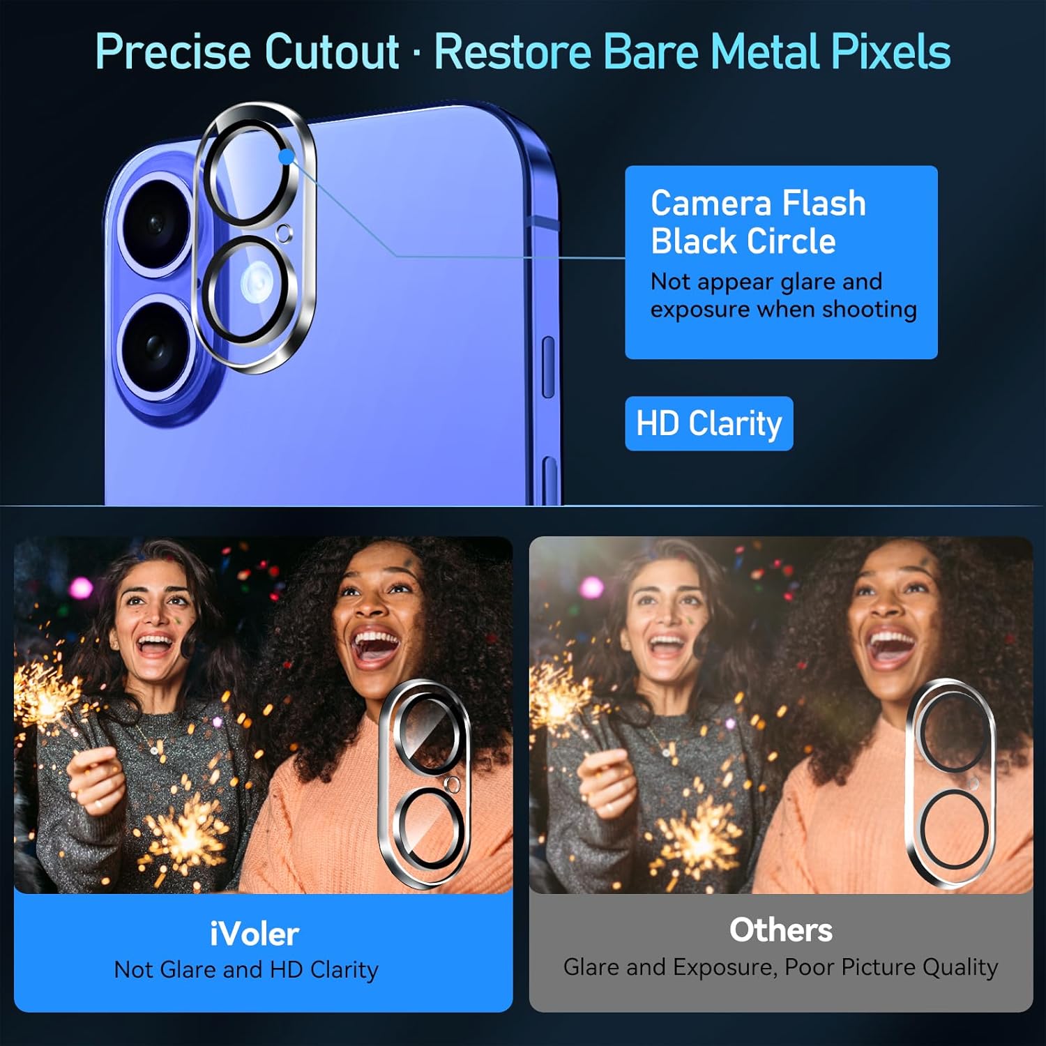 3PCS Tempered Glass Camera Pro - Phone Accessories For Photography ulasan dan harga
