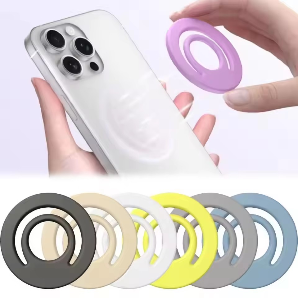 Magnetic Silicone Stand Finger - Phone Accessories Android ulasan dan harga
