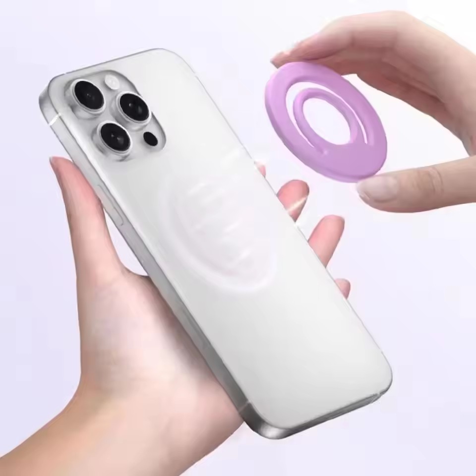 Magnetic Silicone Stand Finger - Phone Accessories Android ulasan dan harga
