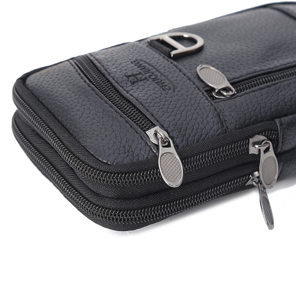 Men Waist Bag Mobile Phone Bag - Phone Accessories For Men ulasan dan harga
