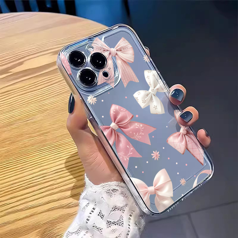 Pink Bow Design Phone Case For - Phone Case Clear ulasan dan harga