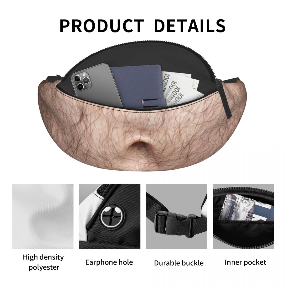Beer Fat Belly Fanny Pack Men  - Phone Accessories For Men ulasan dan harga