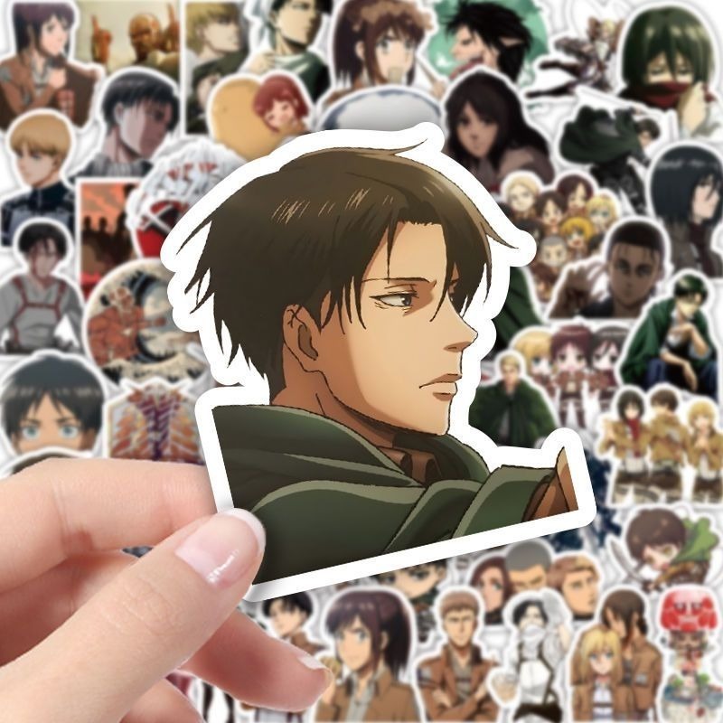 60Pcs Attack on Titan Anime St - Phone Accessories Pouch ulasan dan harga