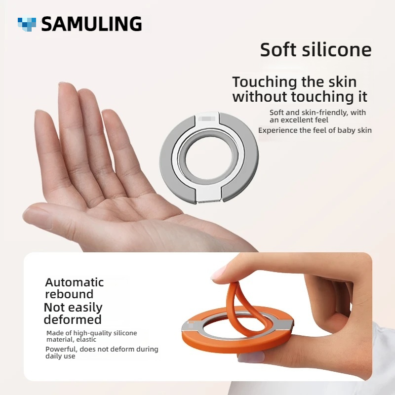 Double-Sided Magnetic Silicone - Phone Accessories Android ulasan dan harga