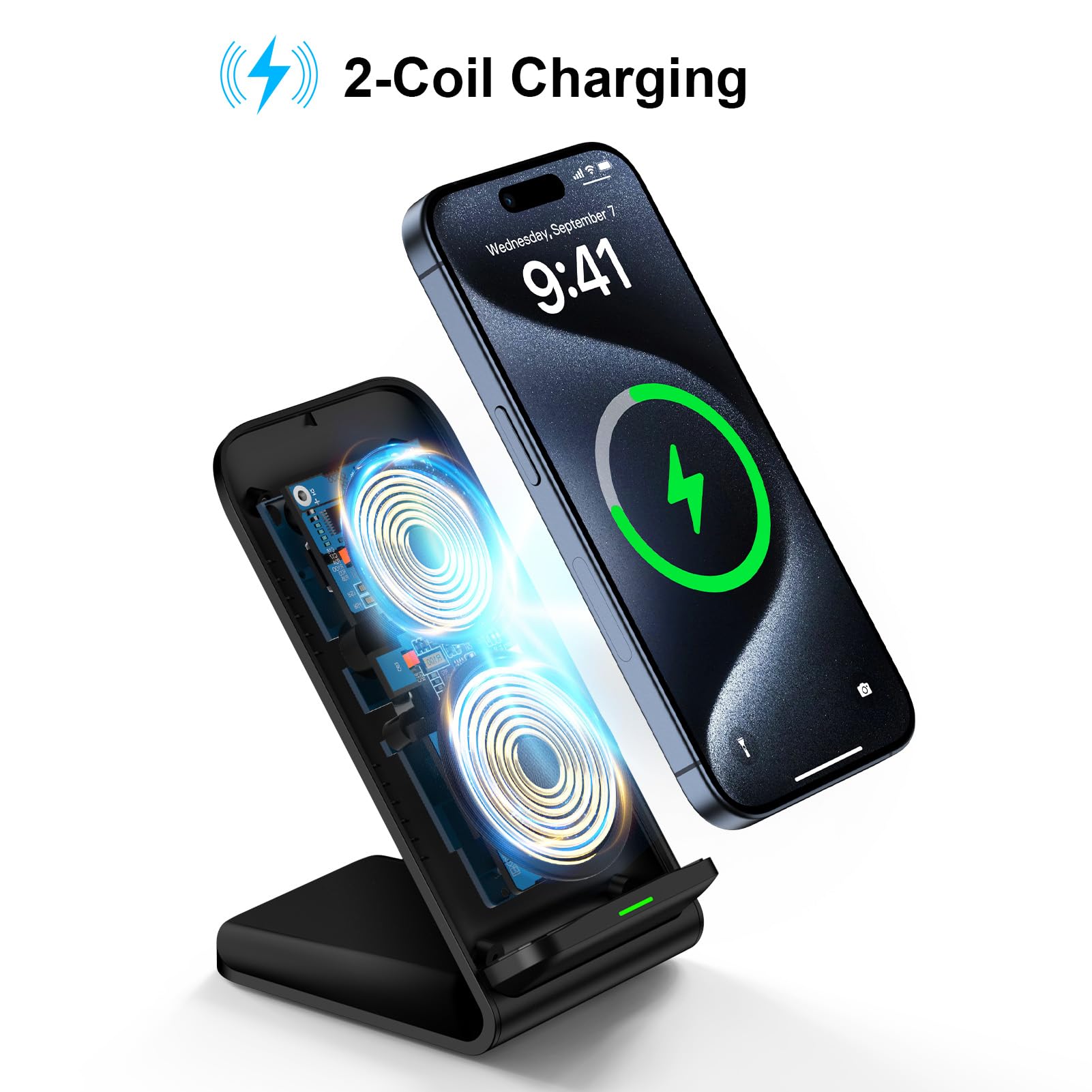 15W Wireless Charger Phone Hol - Phone Accessories Android ulasan dan harga