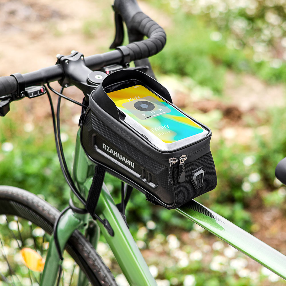 Bicycle Phone Front Frame Bag  - Phone Accessories Pouch ulasan dan harga