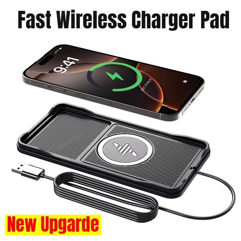 Car Wireless Charger Pad Base  - Phone Accessories For Boys ulasan dan harga