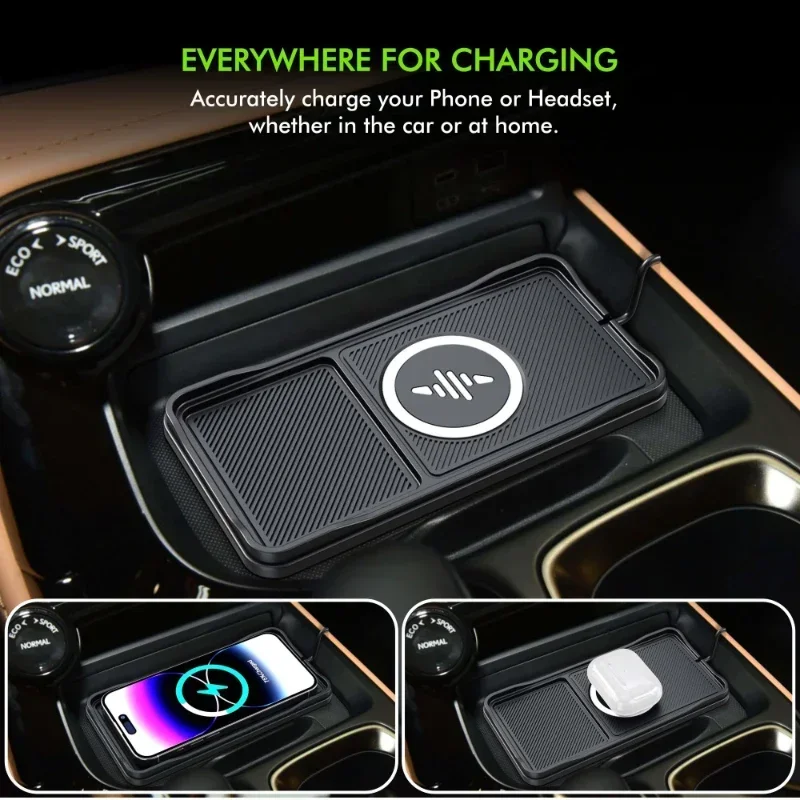 Car Wireless Charger Pad Base  - Phone Accessories For Boys ulasan dan harga