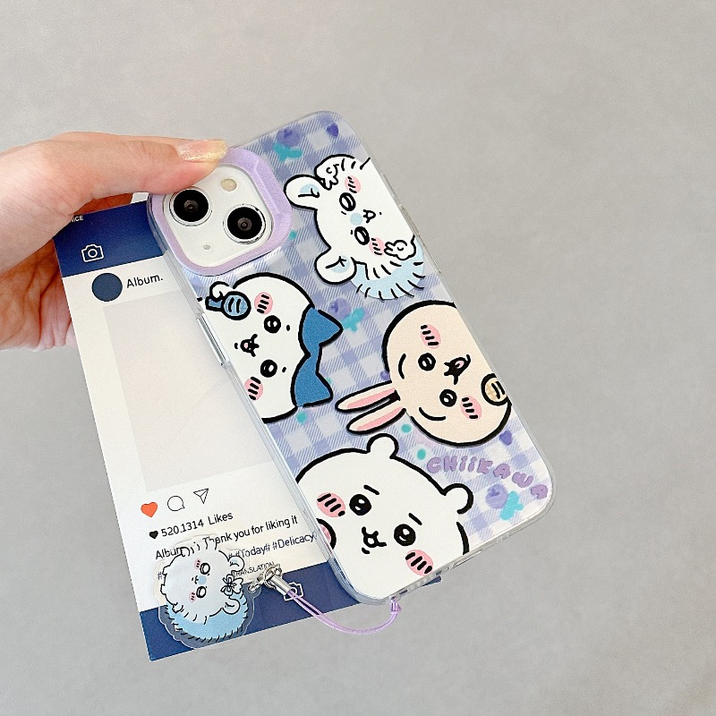 Anime Chiikawa Usagi Phone Cas - Phone Accessories Pouch ulasan dan harga