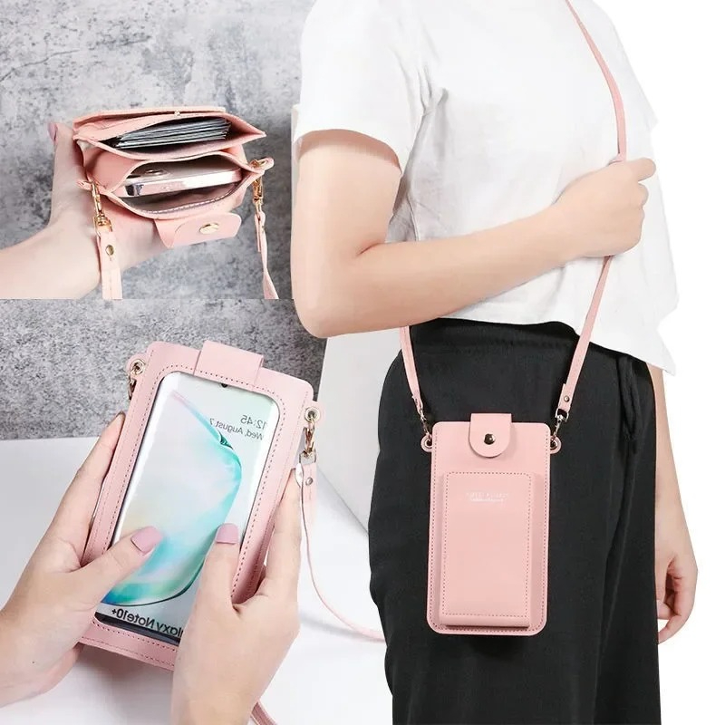 Crossbody Mobile Phone Bag for - Phone Accessories Pouch ulasan dan harga