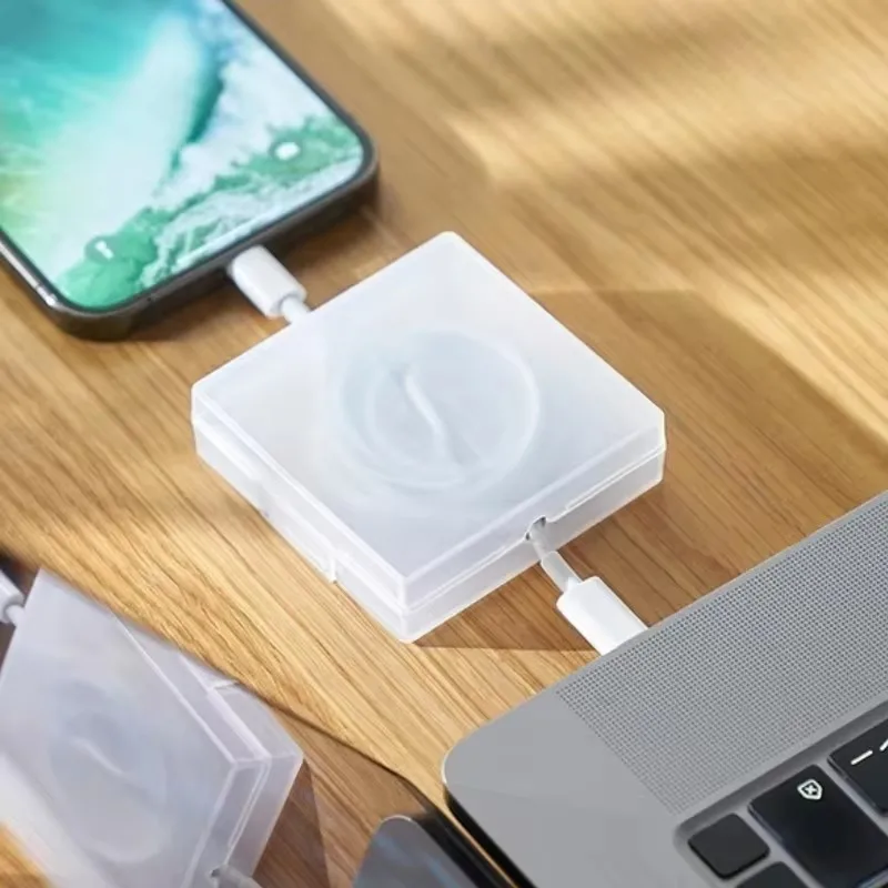 Portable Transparent Cable Org - Phone Accessories Charger ulasan dan harga