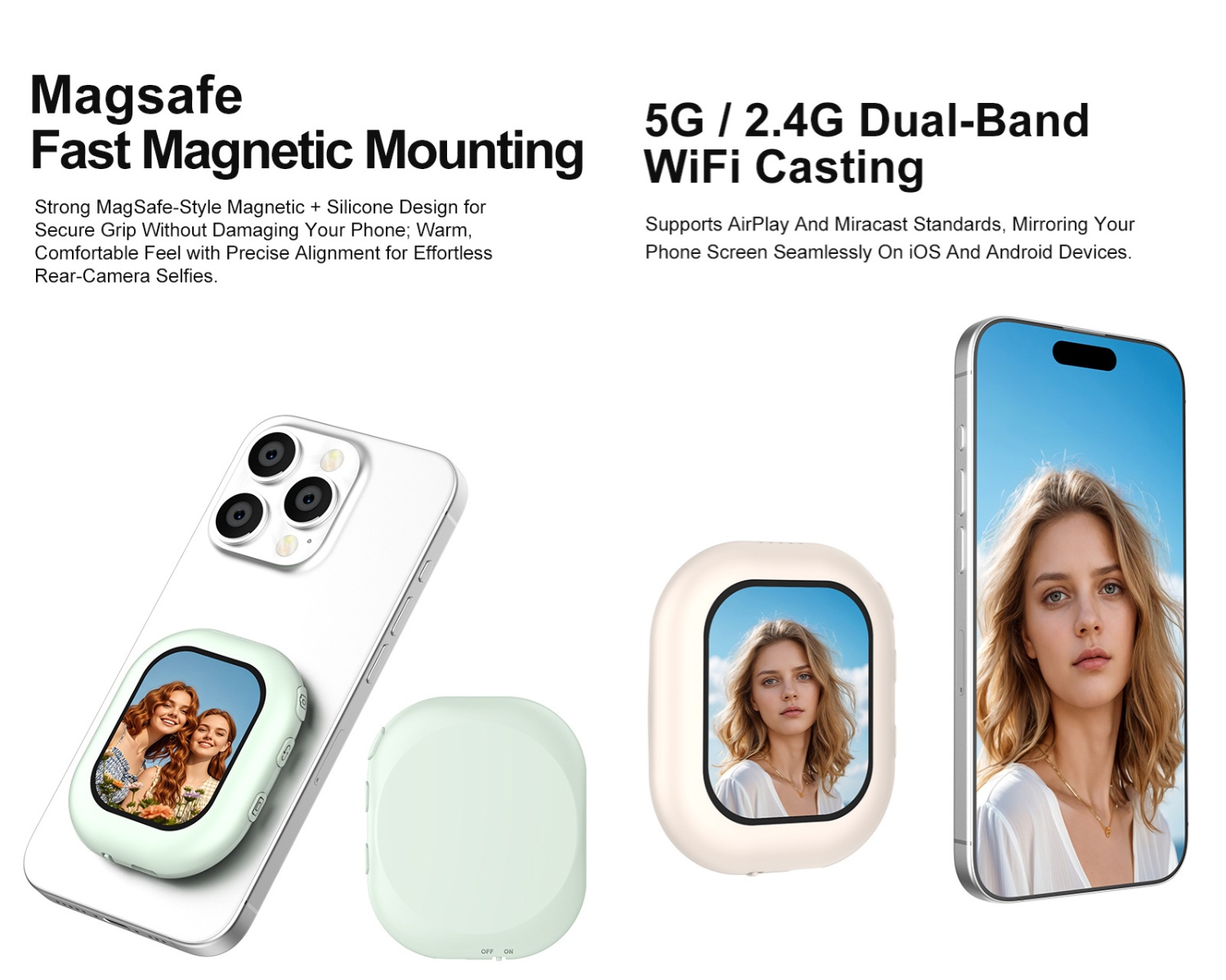 Wireless Mini Magnetic Selfie  - Phone Accessories Android ulasan dan harga