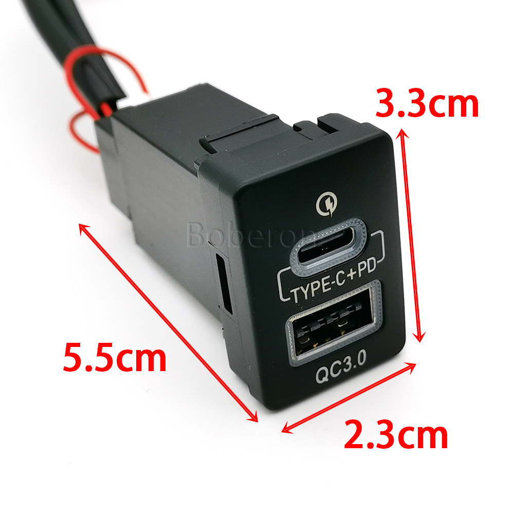 Blue LED QC3.0 USB Car Dual Ch - Phone Accessories Charger ulasan dan harga