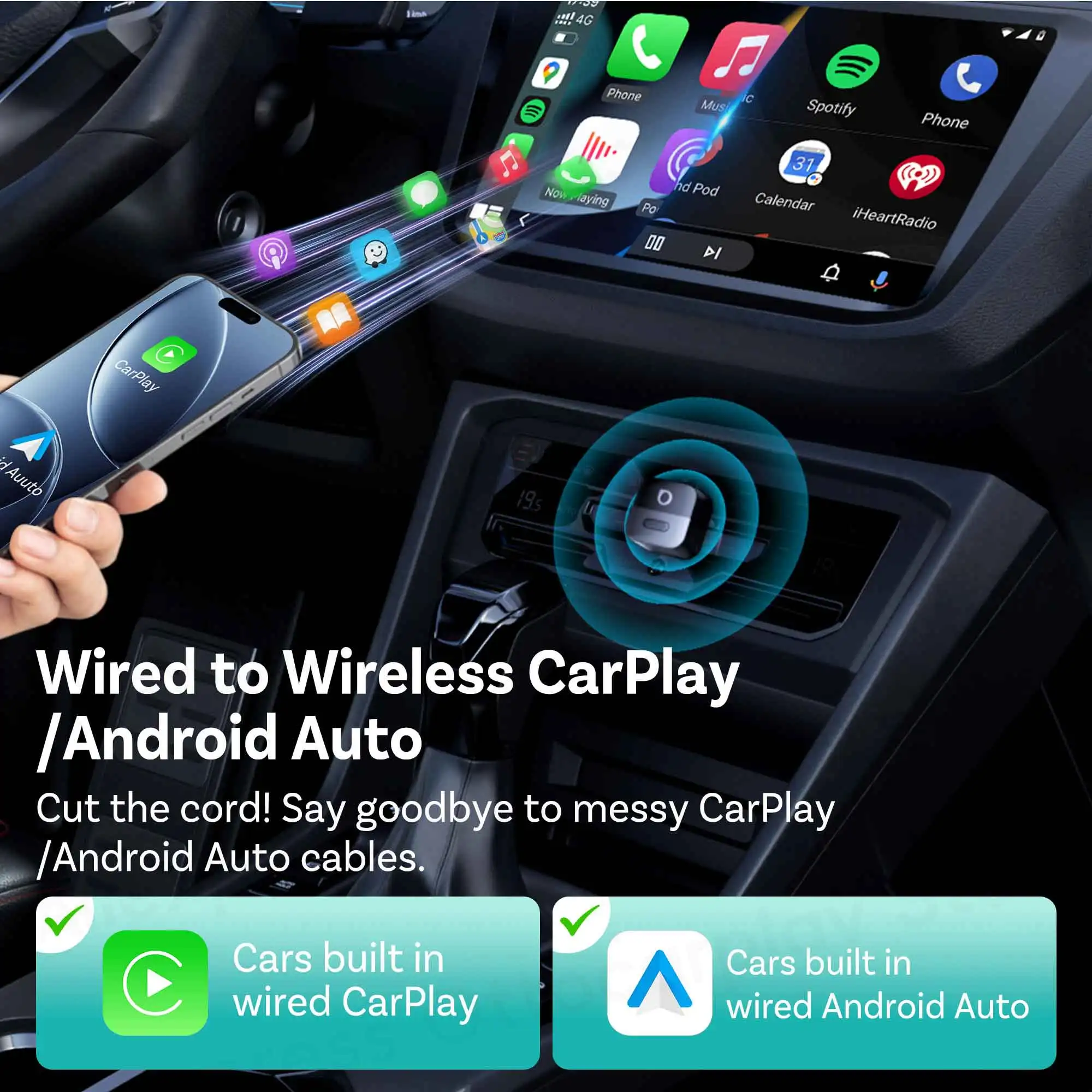 OTTOCAST Mini Pico 2026 Wirele - Phone Accessories Android ulasan dan harga