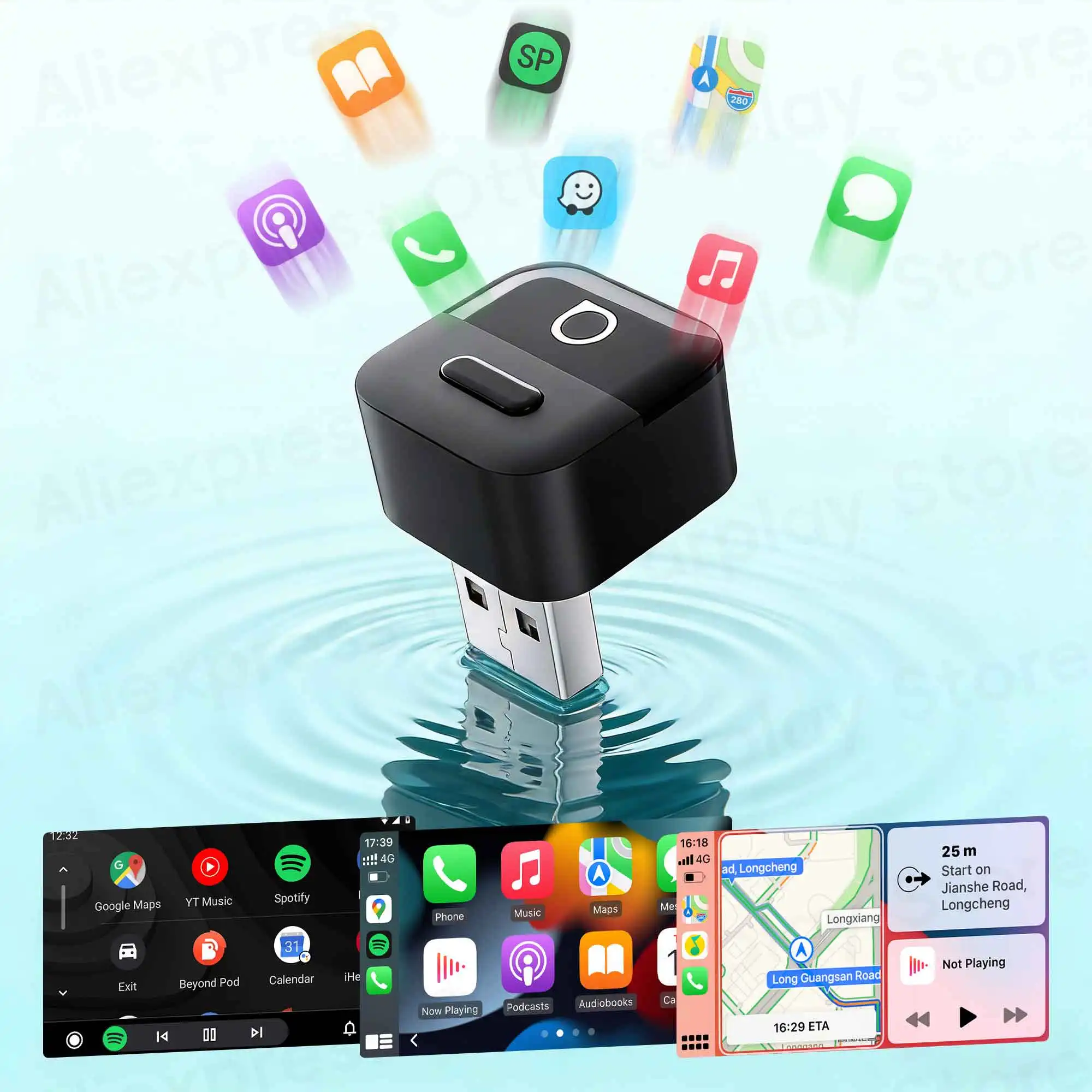 OTTOCAST Mini Pico 2026 Wirele - Phone Accessories Android ulasan dan harga